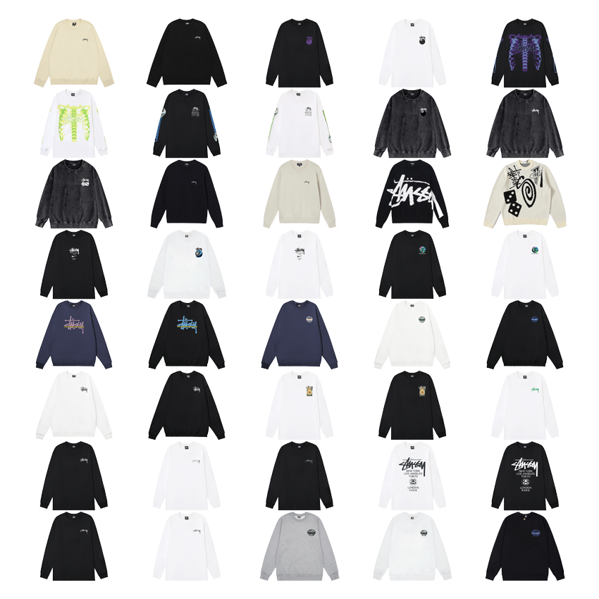 Stussy hooded sweats