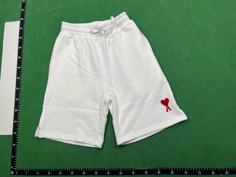 AMI Paris embroidered-logo Track Shorts -2
