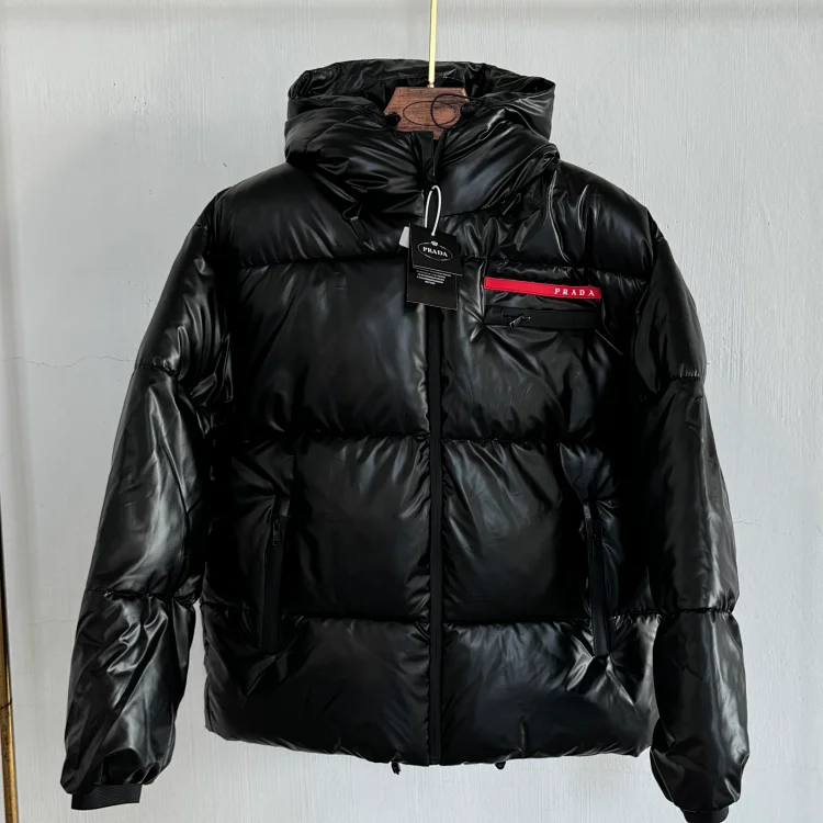 Prada Black Puffer Jacket
