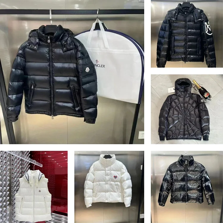 Moncler Black Puffer Jacket