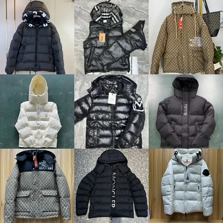 Moncler Black Puffer Jacket with Hood