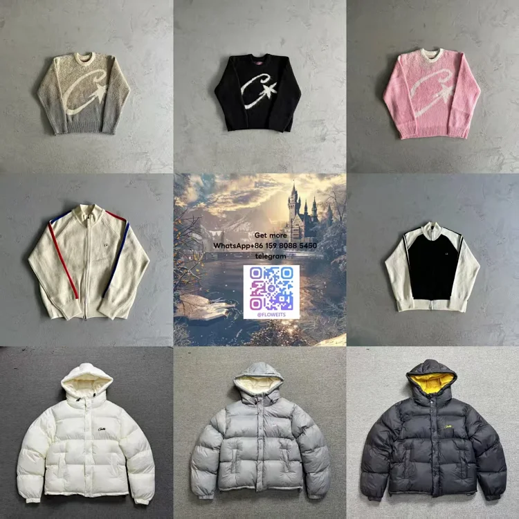 'Various Color Knit Sweaters and Jackets'