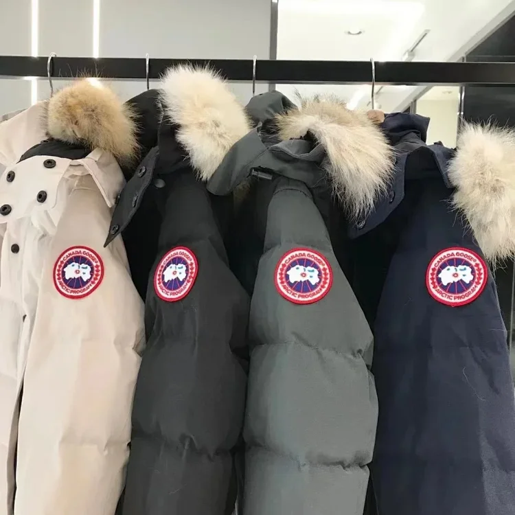 Canada Goose Black Fur Hooded Jacket