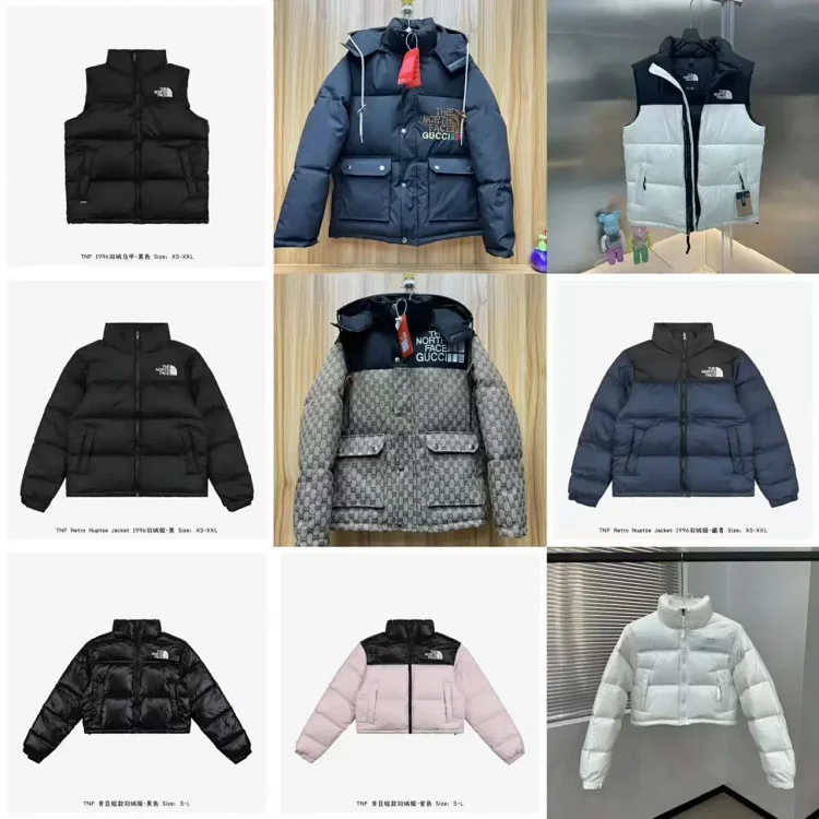 The North Face Blue Puffer Jacket