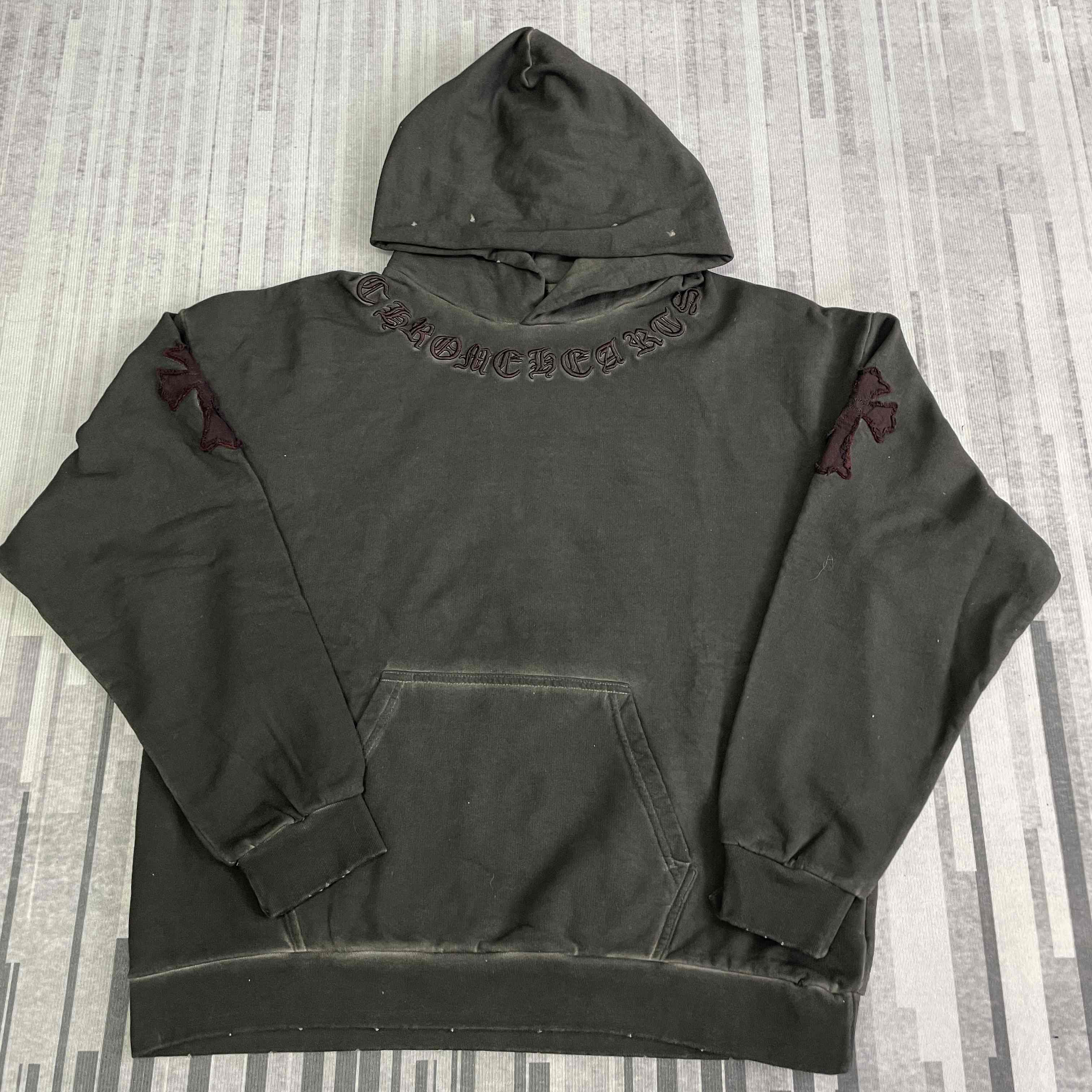 Chrome Hearts Dark Green Hoodie